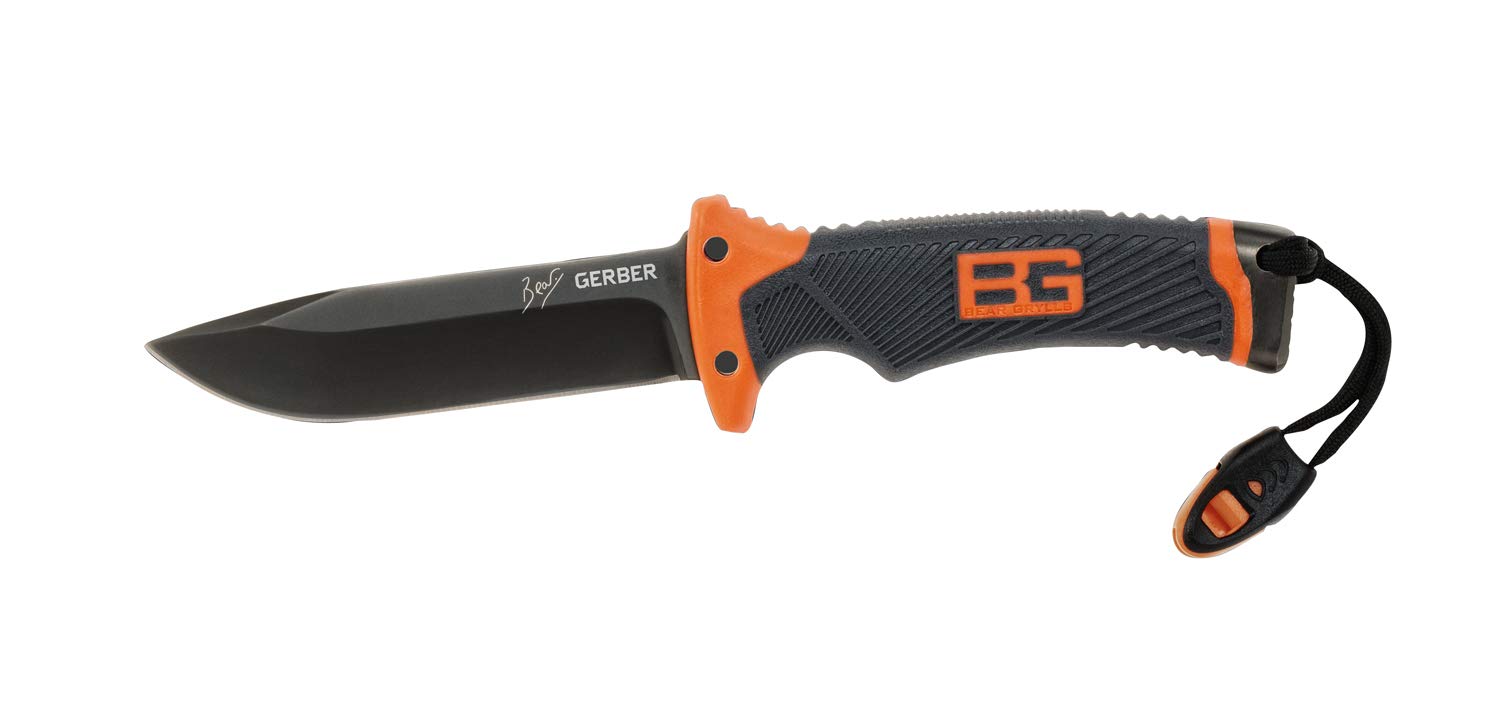 Gerber Bear Grylls Ultimate Knife, Fine Edge Essential Hiking Gear
